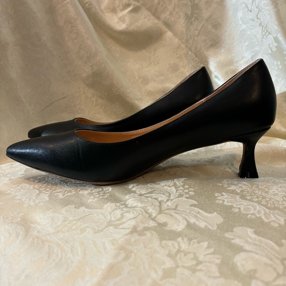 Roserwish Shoes - NWOT Roserwish Classic Kitten Heel Black Pumps, Size 11.5